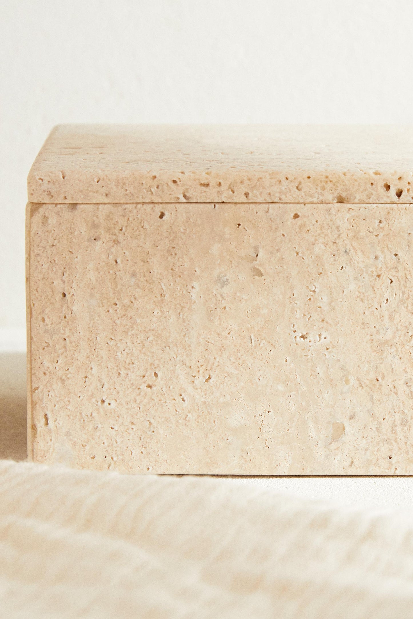 Storage box, marble, rectangular