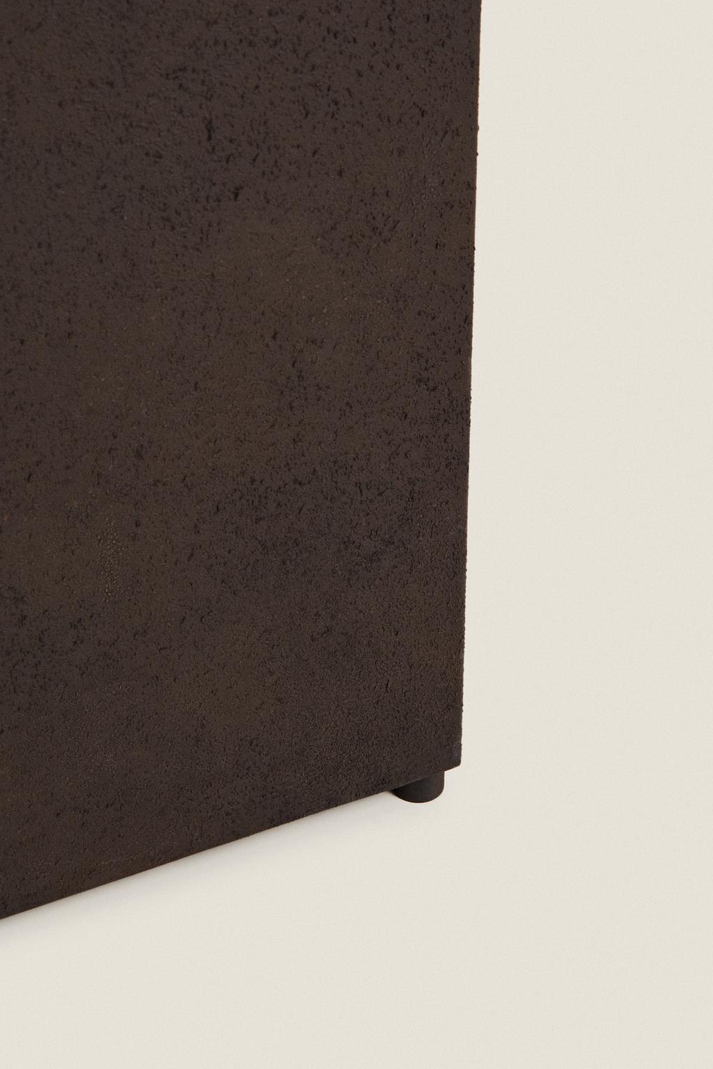 Accent table, pedestal shape, metal, medium, 20.1"