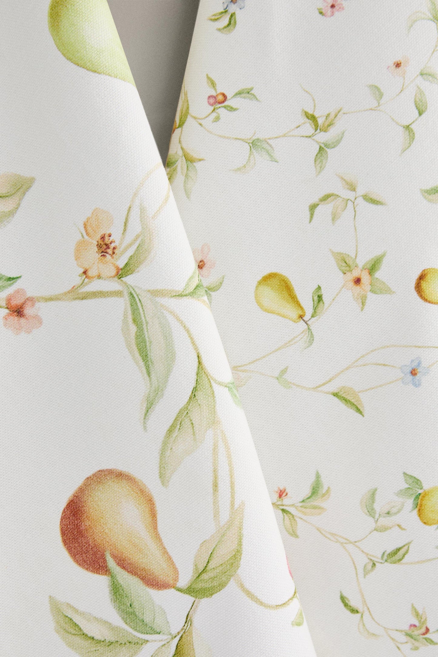 Towel, kitchen towel, set of 2, pear print