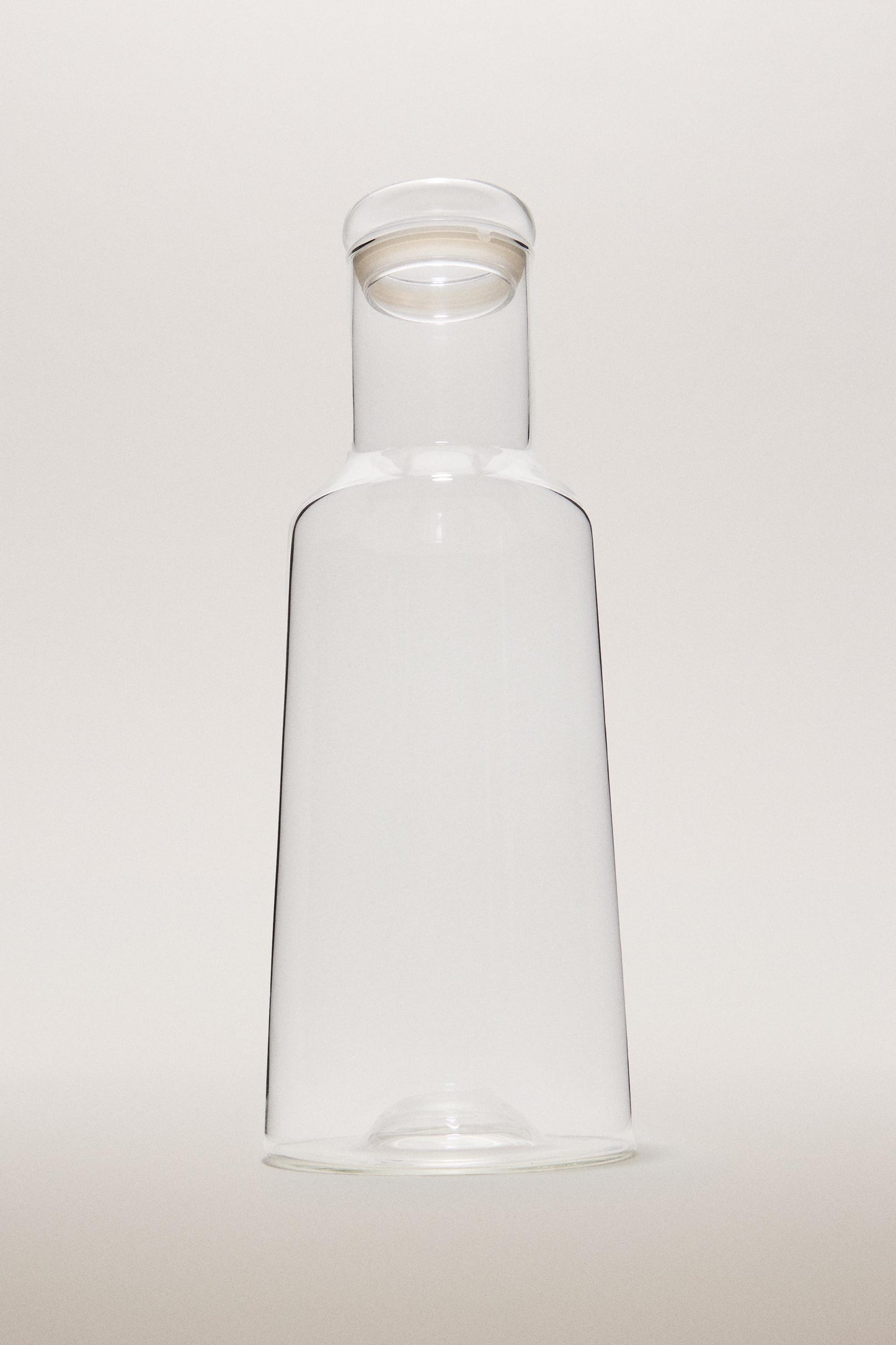 Drinkware, bottle with lid, borosilicate glass