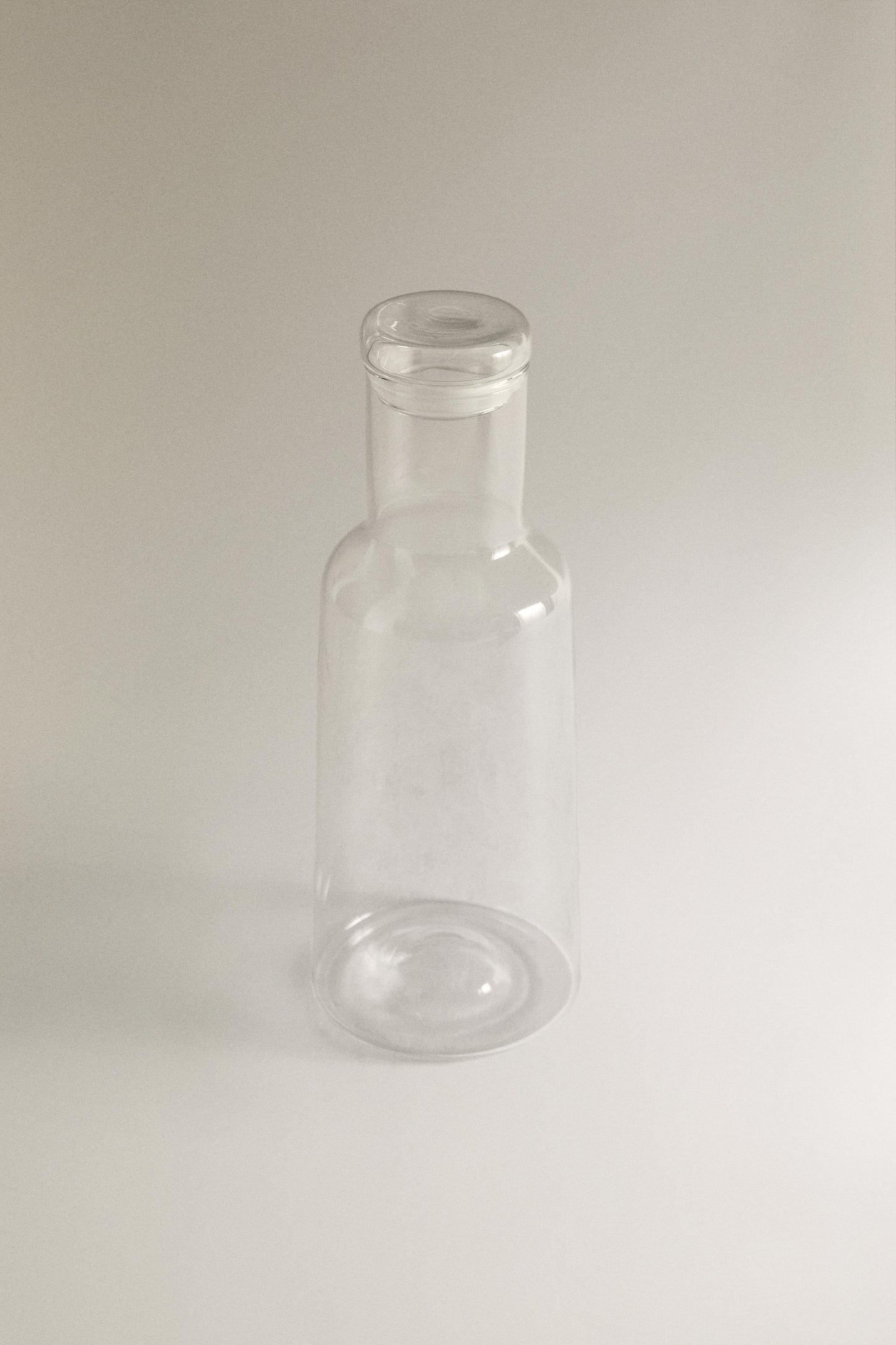 Drinkware, bottle with lid, borosilicate glass