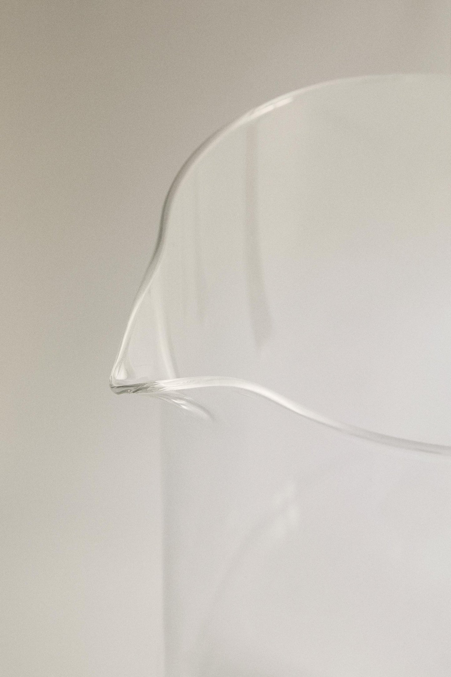 Drinkware, pitcher, borosilicate glass, orange figure inside