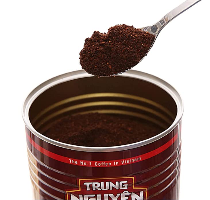 Coffee, Trung Nguyen premium blend ground coffee, 1 can (15 oz)