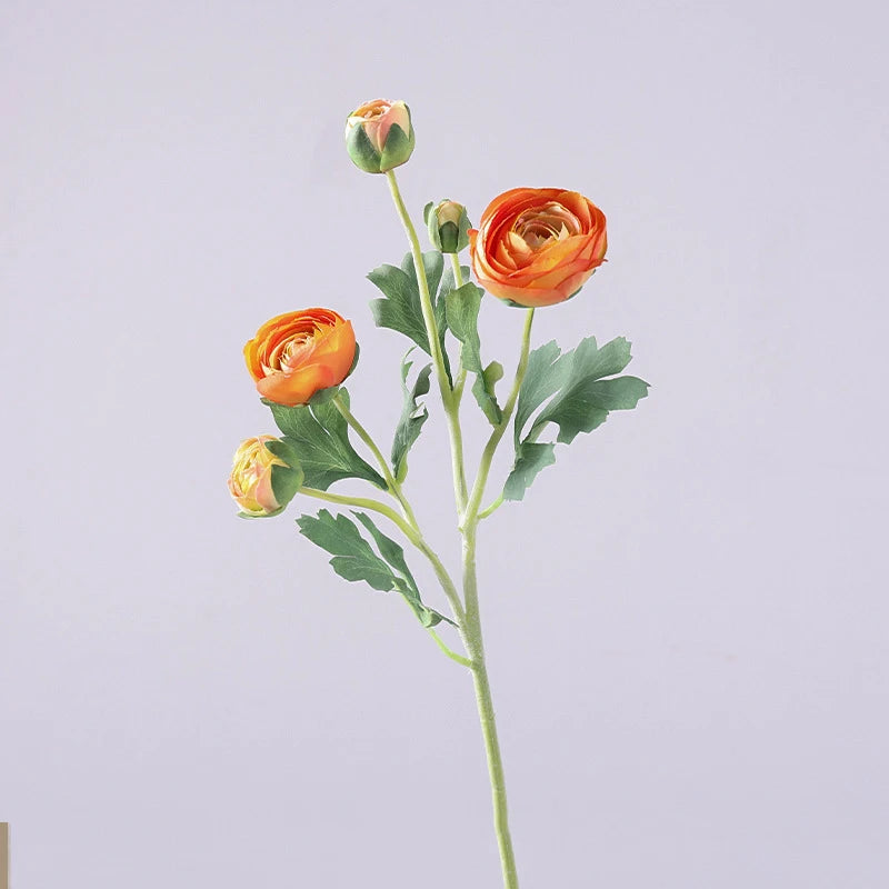 Artificial flower, ranunculus, long stem 52cm
