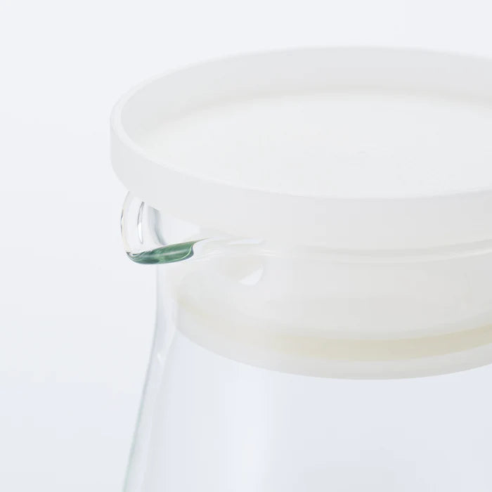 Pitcher, heat resistant glass pitcher with lid 700mL (23.7 fl oz)