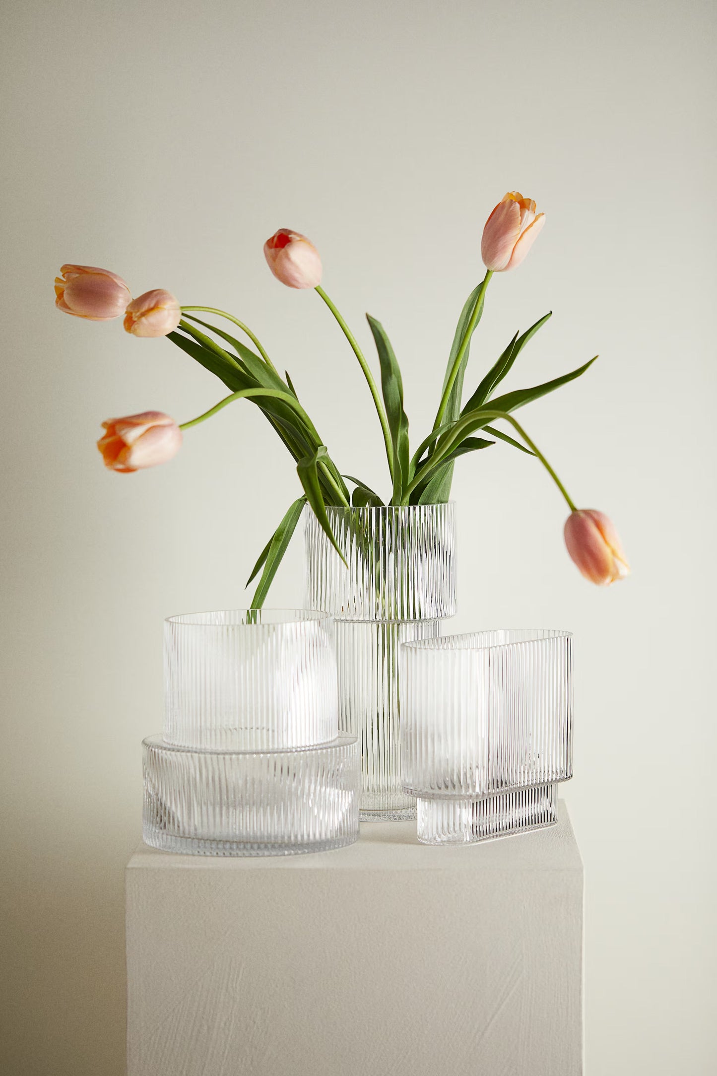 Artificial bouquet, tulip, stem 34cm, pack 10