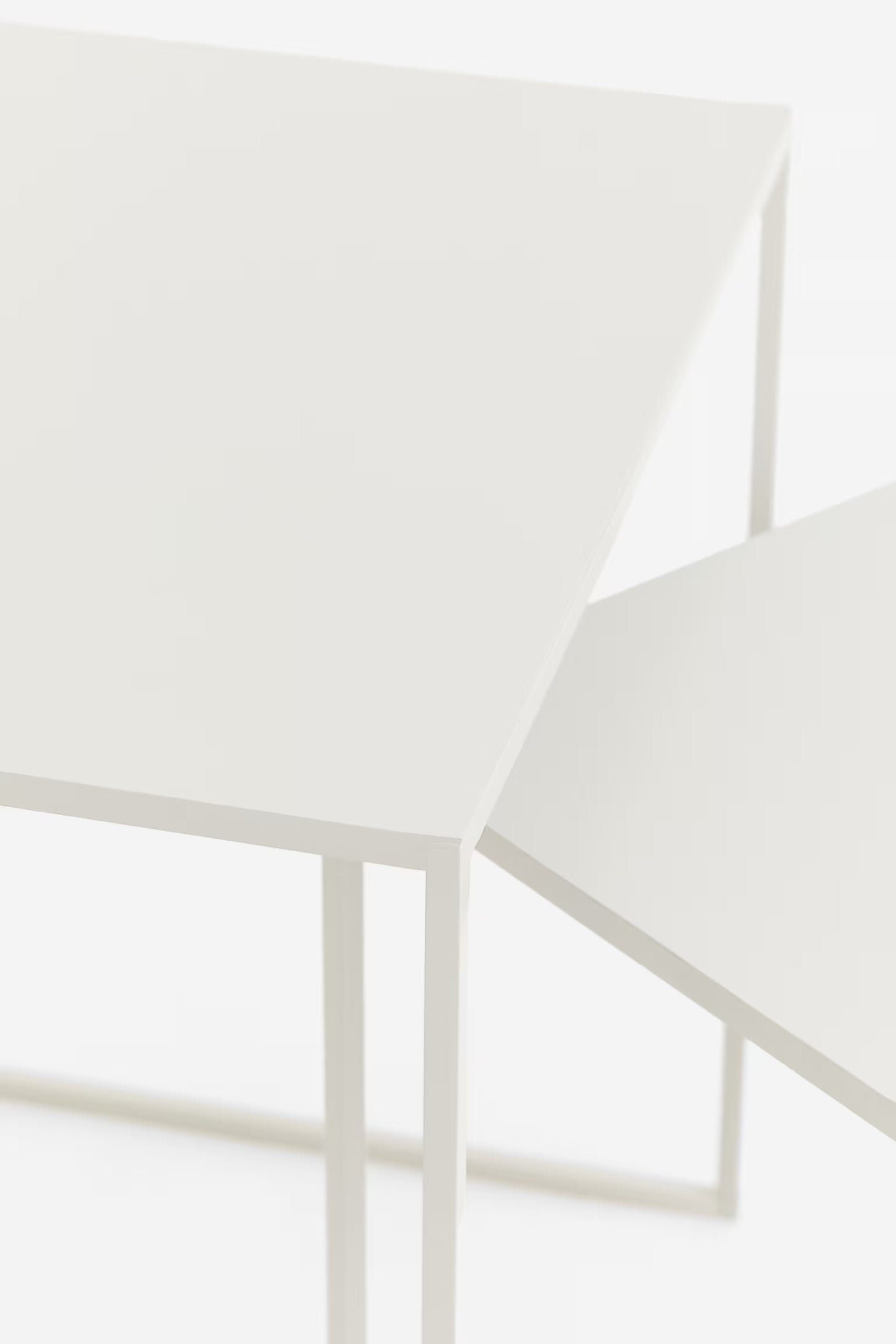 Side table, metal, nested design