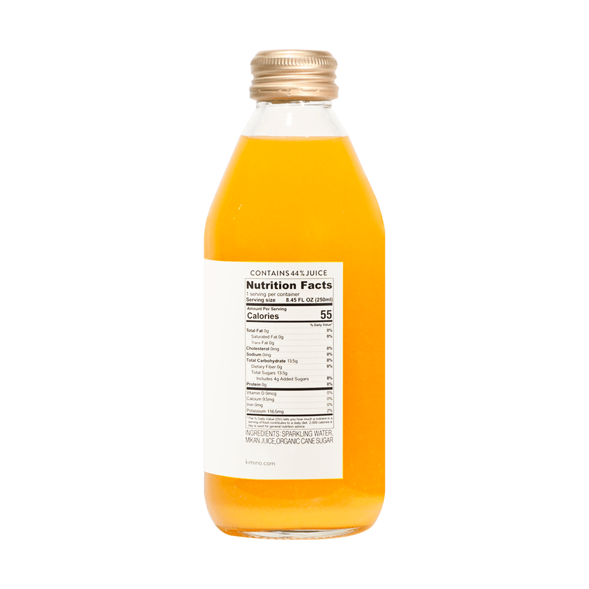Soda, Kimino sparkling juice, mikan orange, 8.45oz, pack of 2