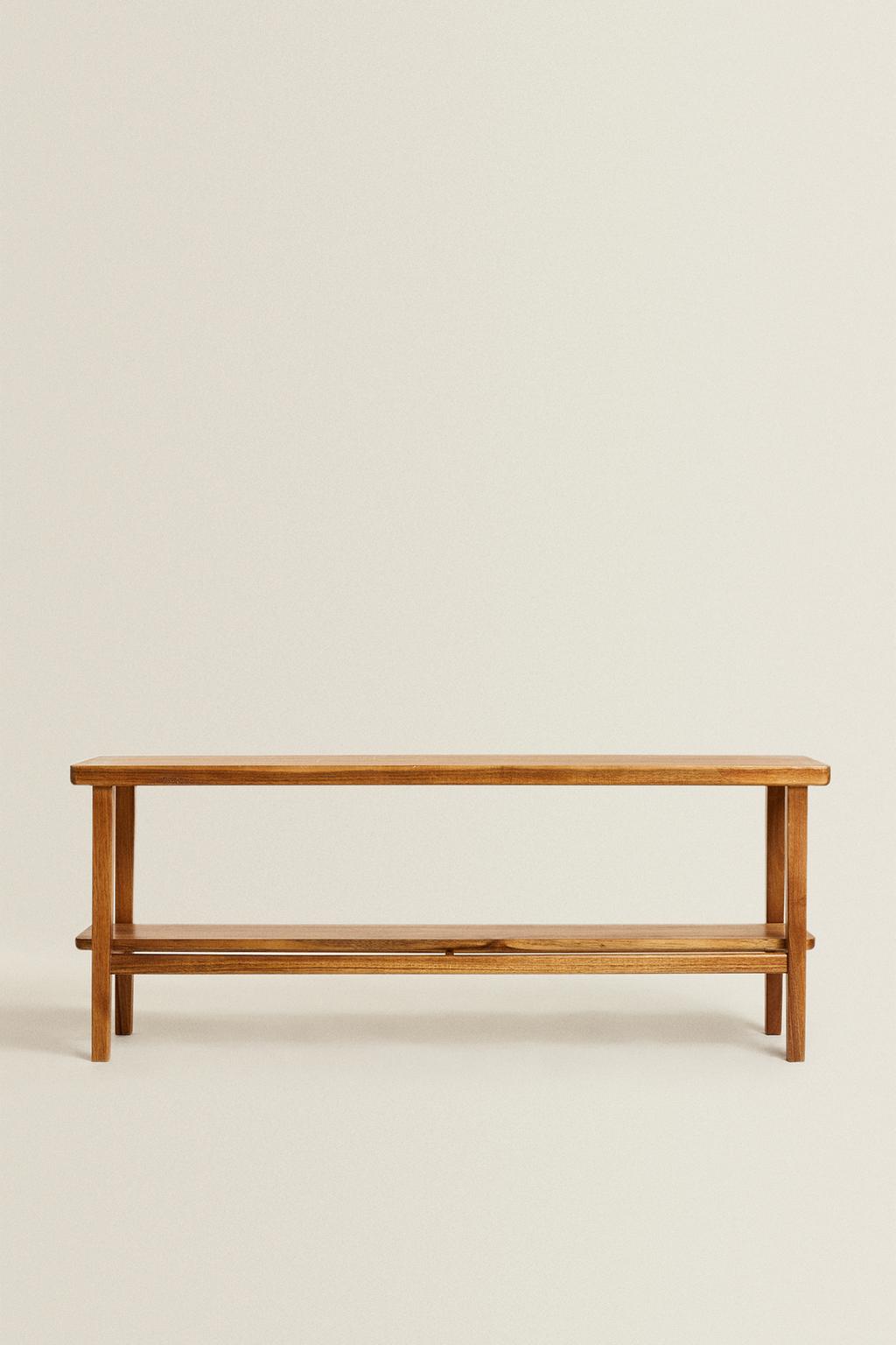 Bench, acacia, length 43.3"