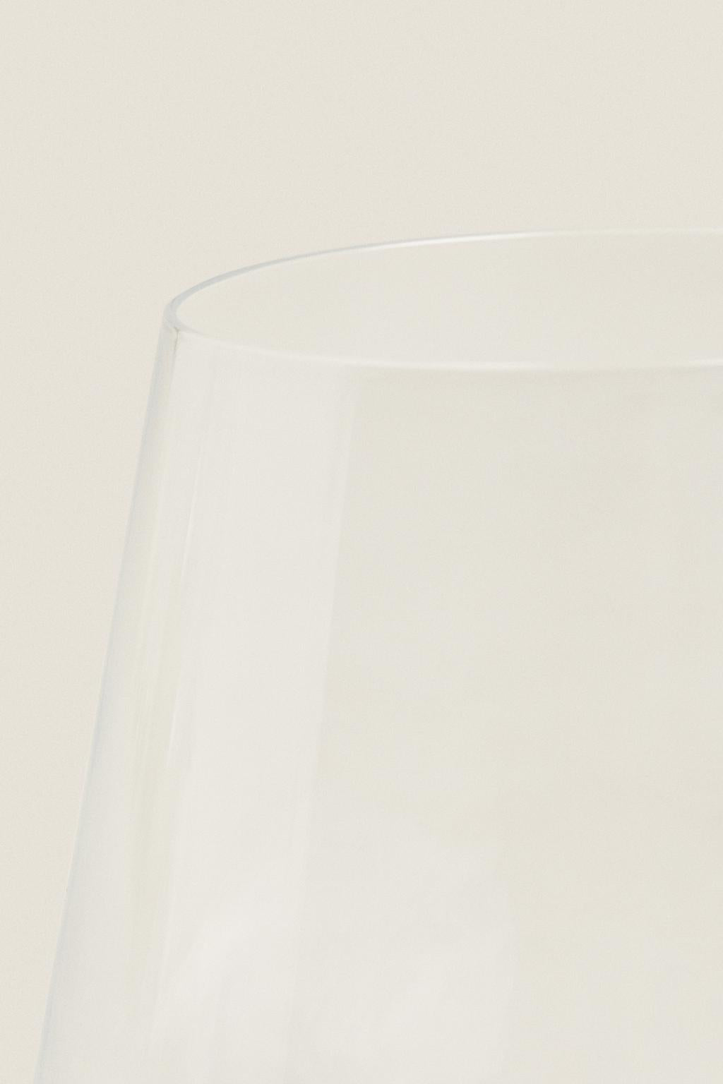 Glassware, tumbler glass, 3.9"