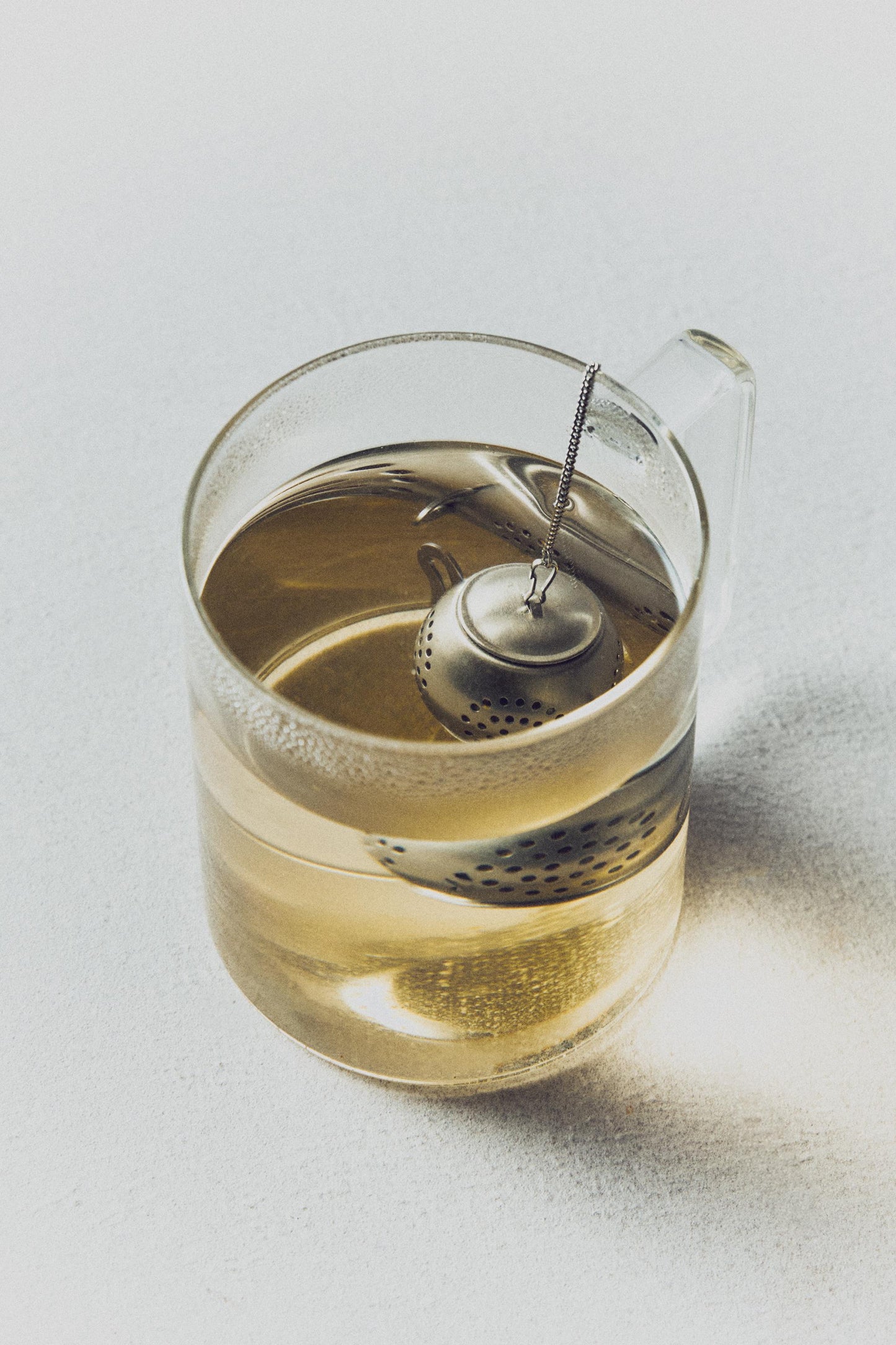 Drinkware, mug, borosilicate glass, 3.9"