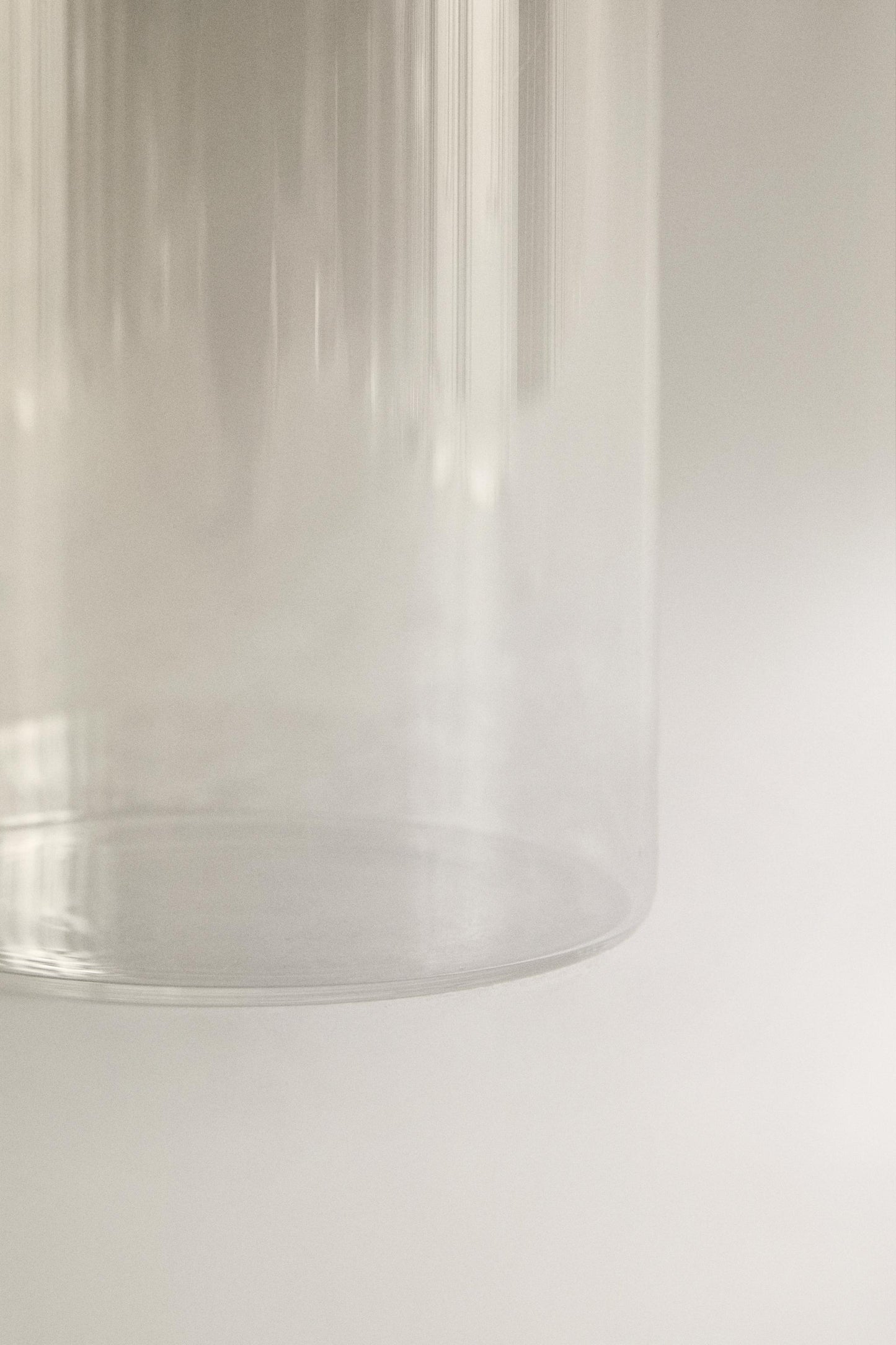 Drinkware, mug, borosilicate glass, 3.9"