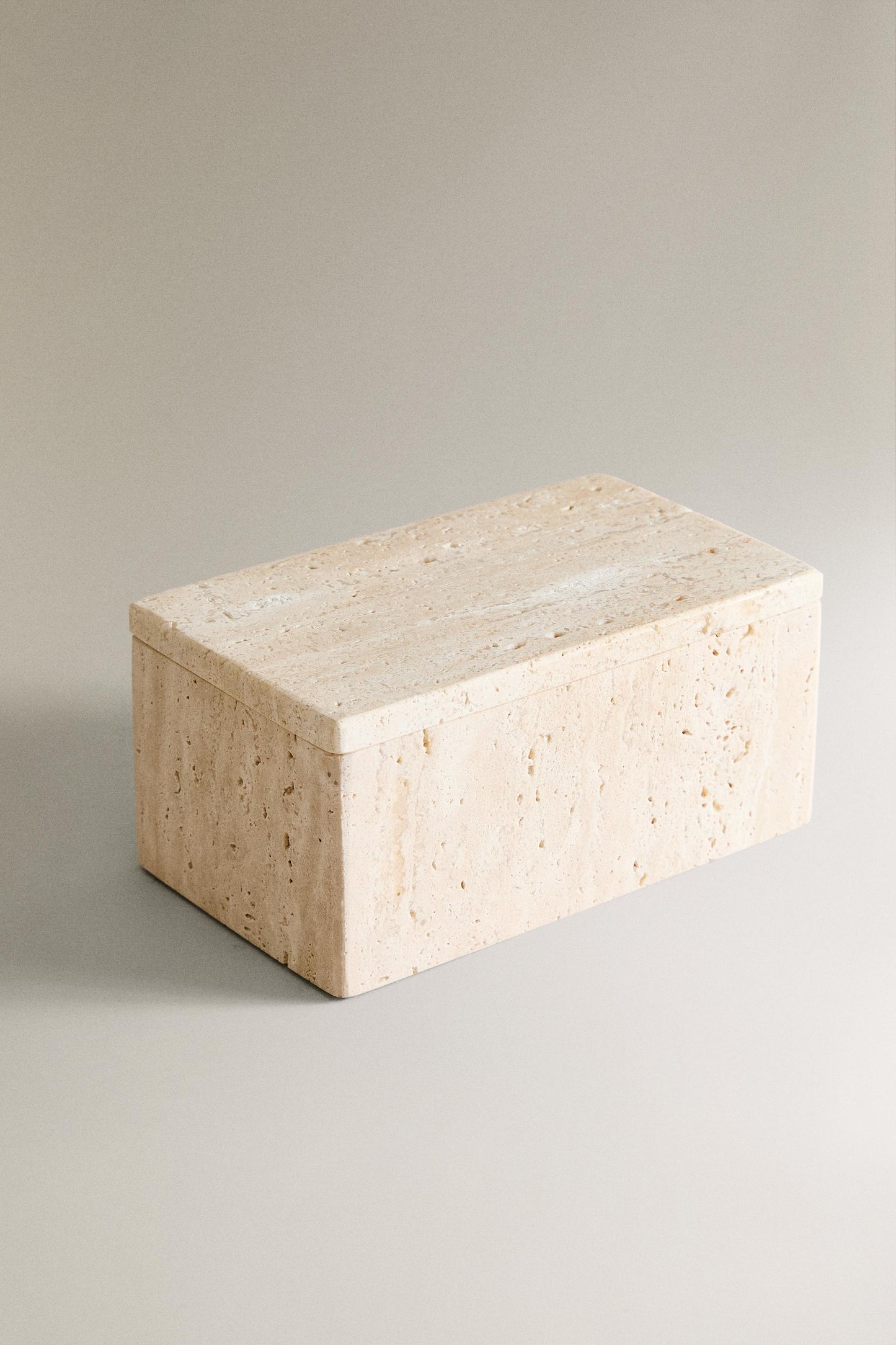 Storage box, marble, rectangular