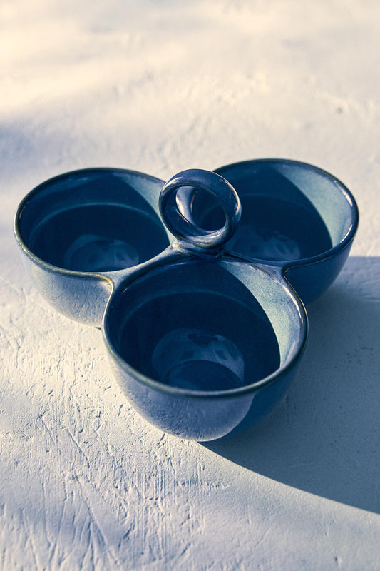 Serveware, bowl, stoneware, top handle