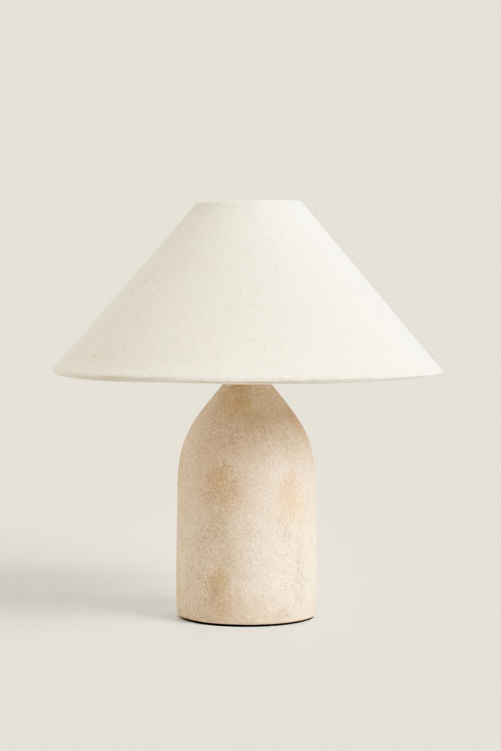 Desk lamp, ceramic base