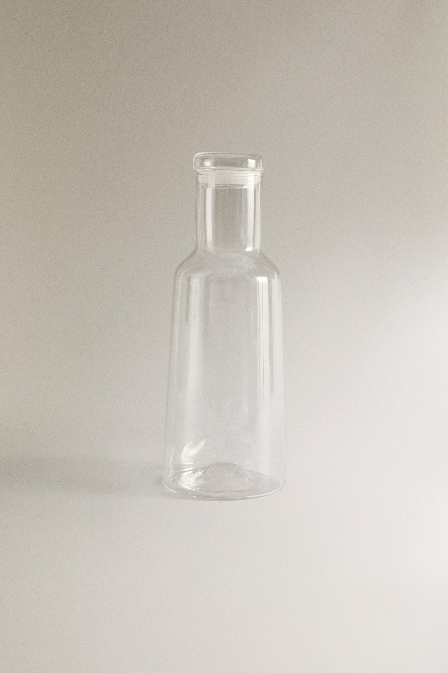 Drinkware, bottle with lid, borosilicate glass