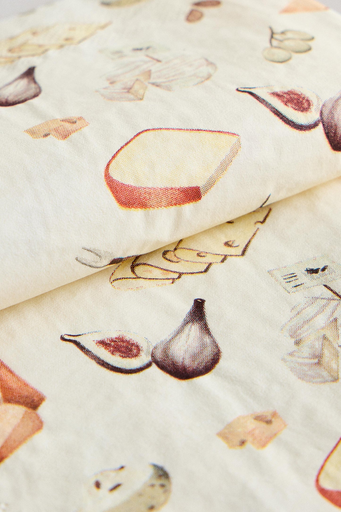 Napkin, paper, 15.8 in, pack 20, fruits and cheese