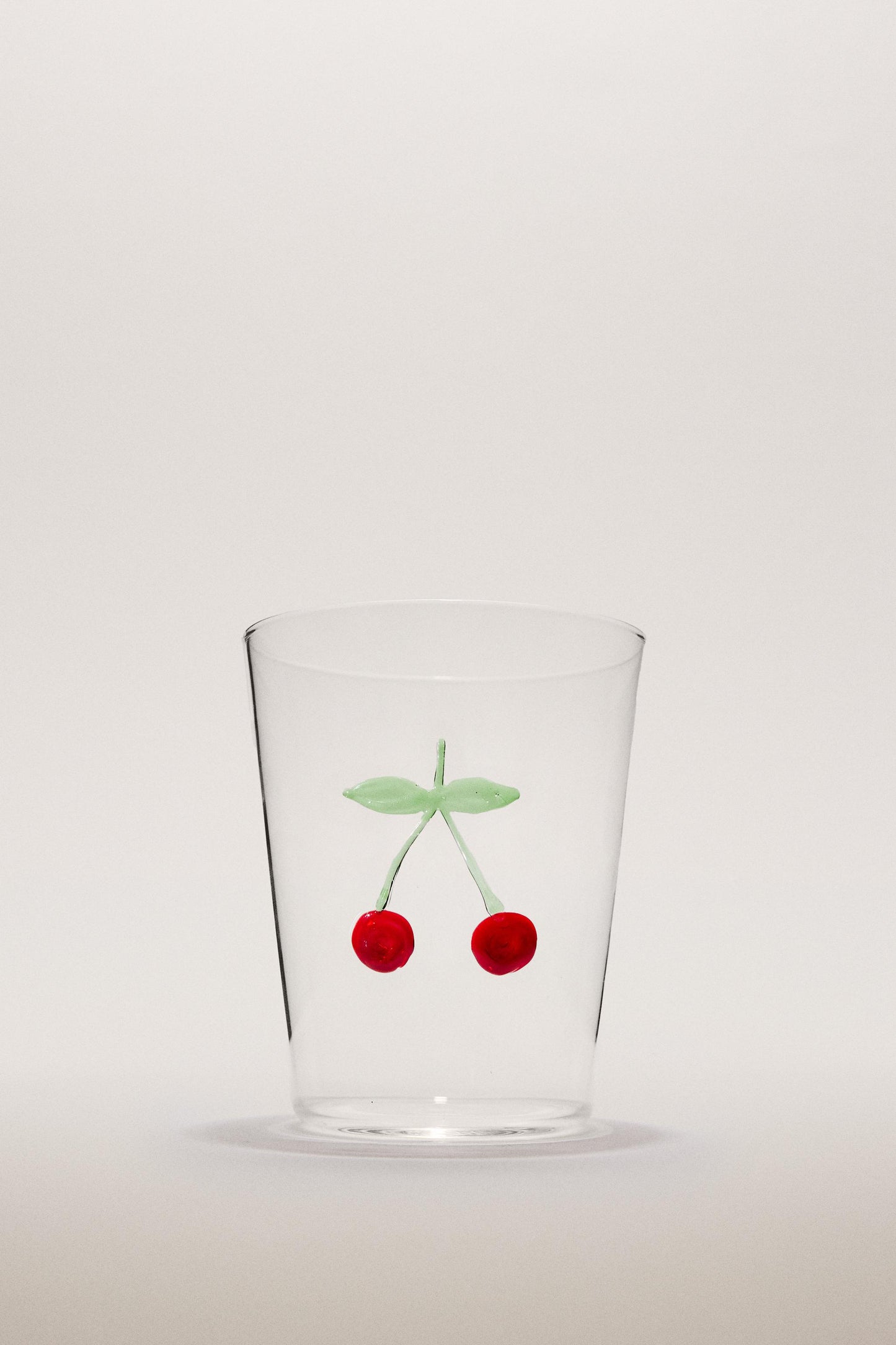 Drinkware, tumbler, glass, cherry