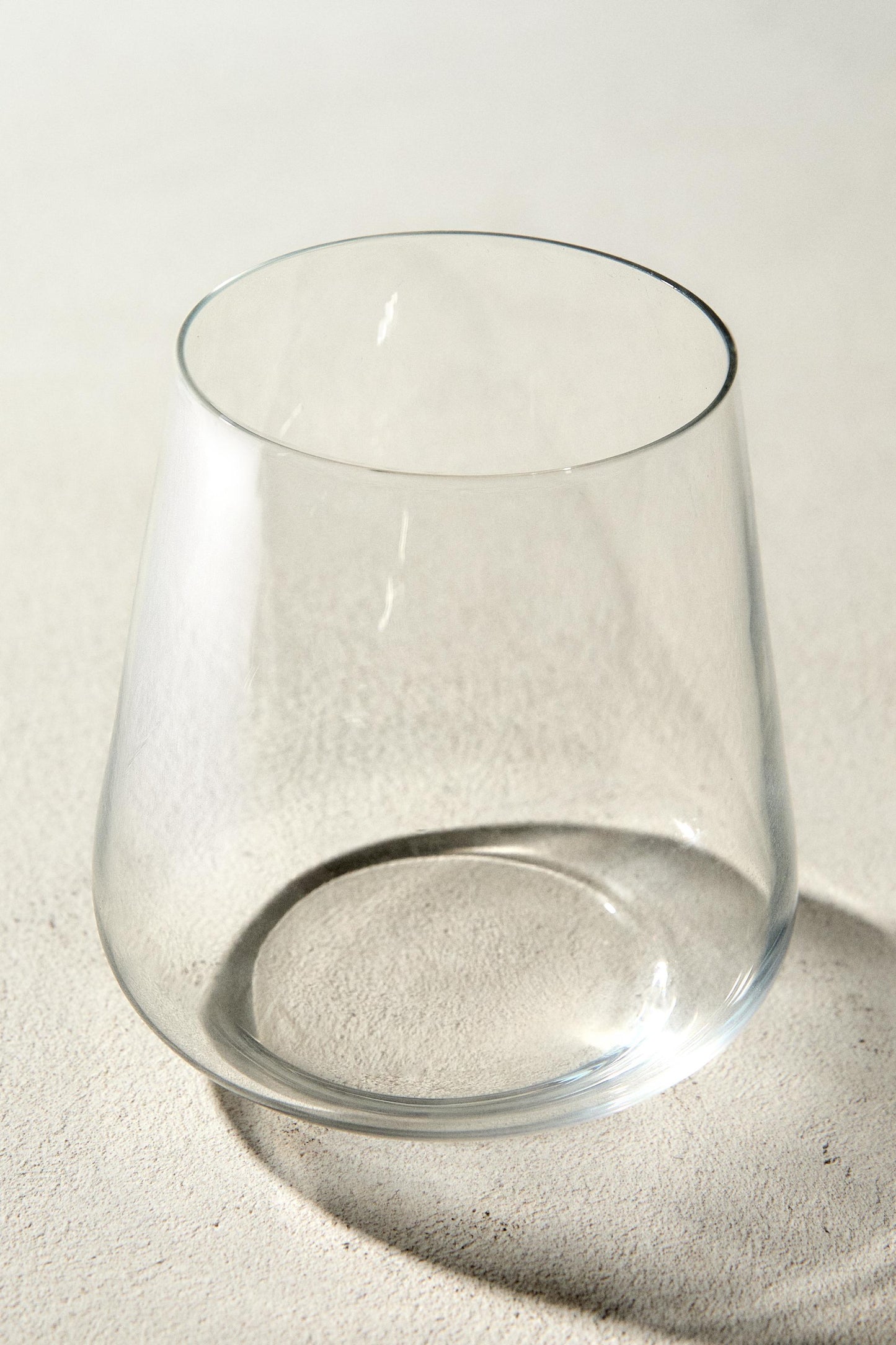 Drinkware, tumbler, transparent crystalline, 3.9"
