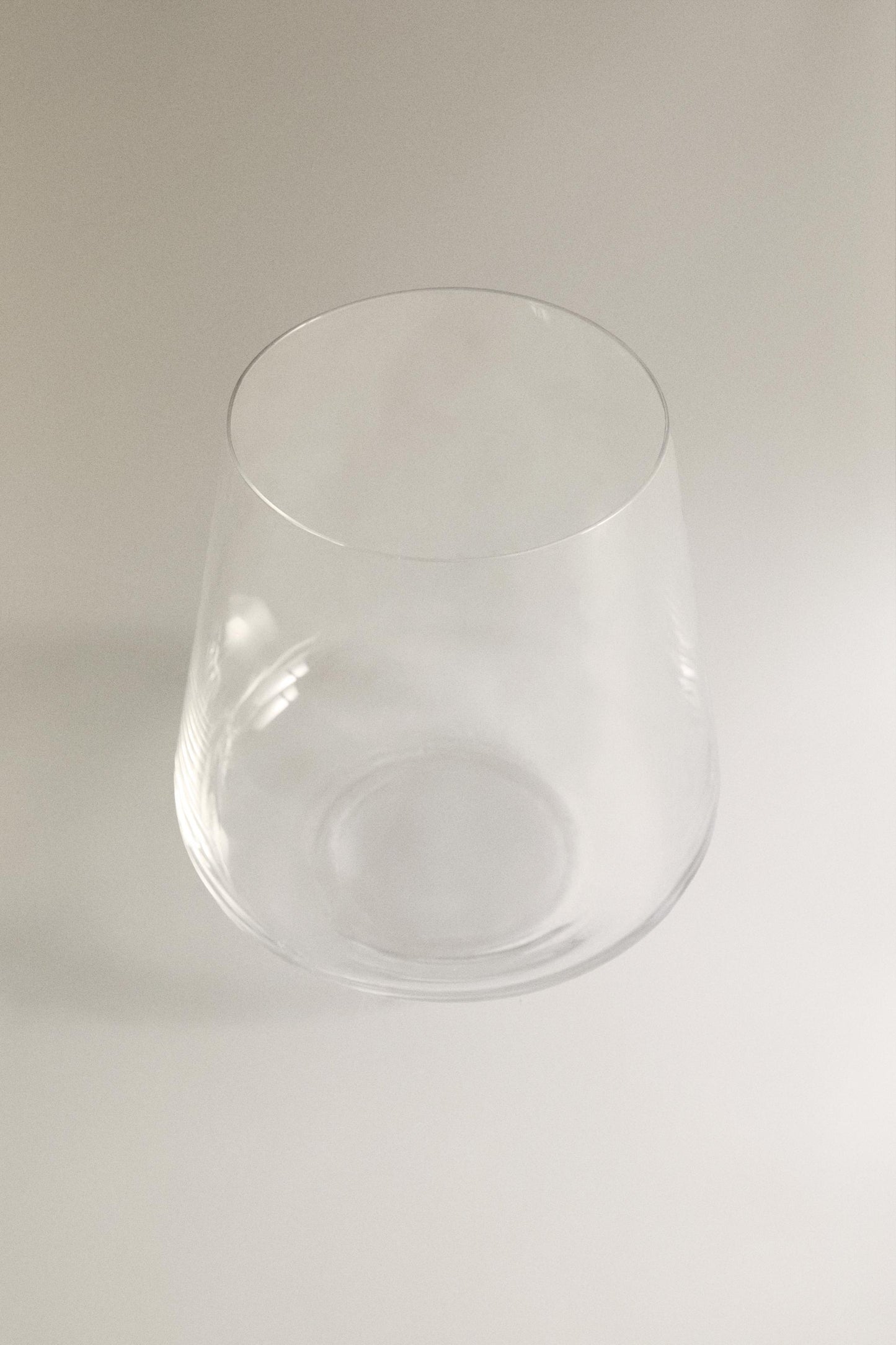 Drinkware, tumbler, transparent crystalline, 3.9"