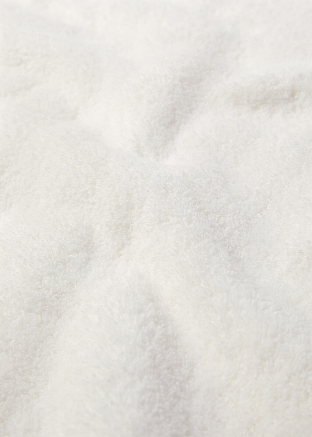 Towel, soft with smooth design, 600 g/m2, ecru