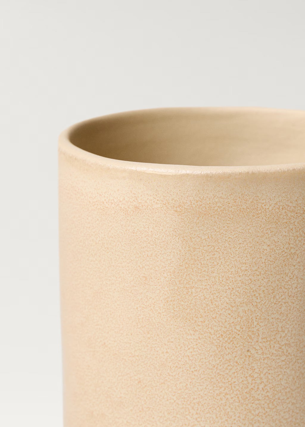 Vase, stoneware, cylindrical shape
