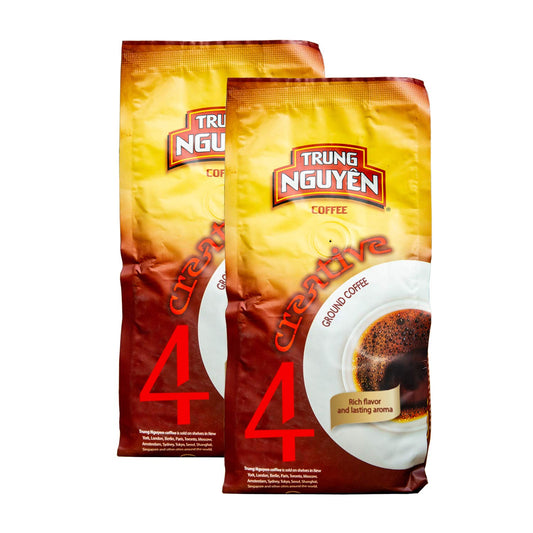 Coffee, Trung Nguyen Creative 4 Ground Coffee, 1 bag (8.8 oz)