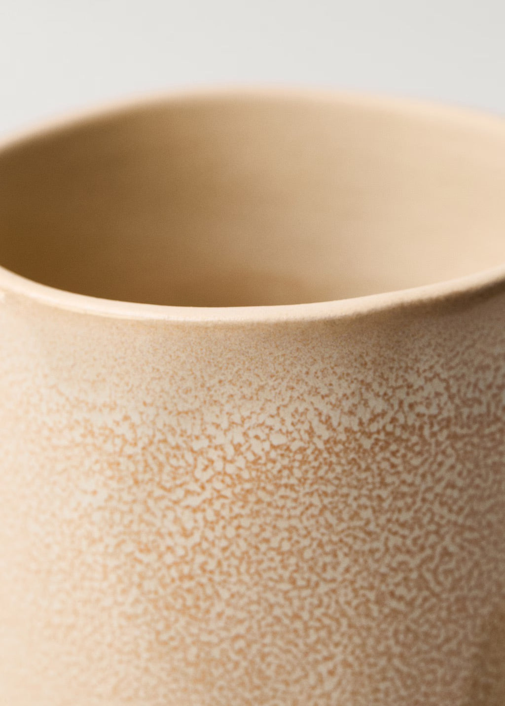 Vase, stoneware, cylindrical shape
