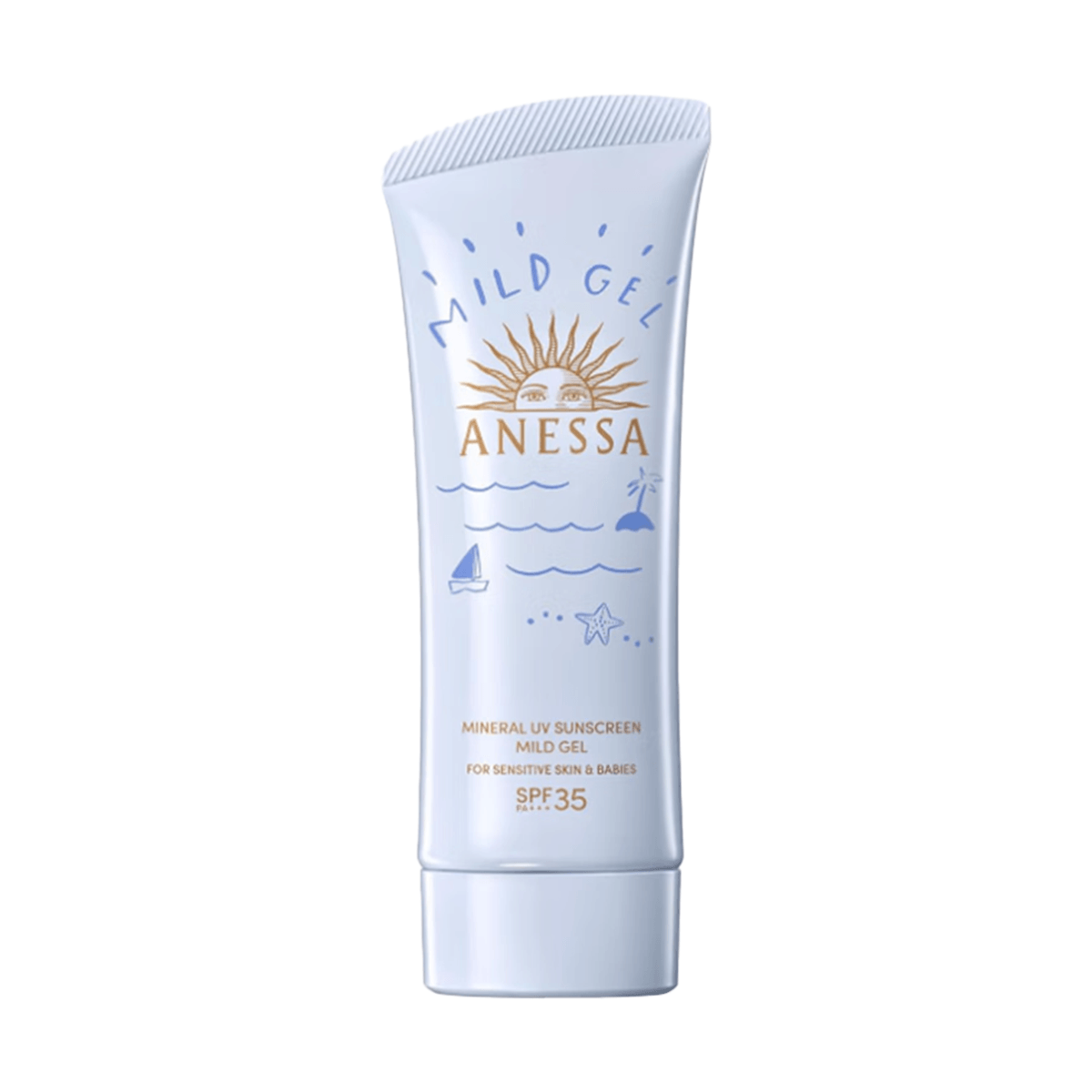 Shiseido Anessa Mineral UV Sunscreen Mild Gel SPF35 PA+++ 90g For Sensitive Skin