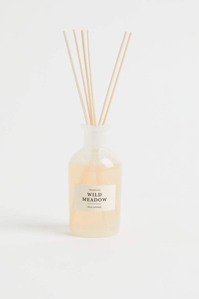 Home fragrance, reed diffuser, wild meadow