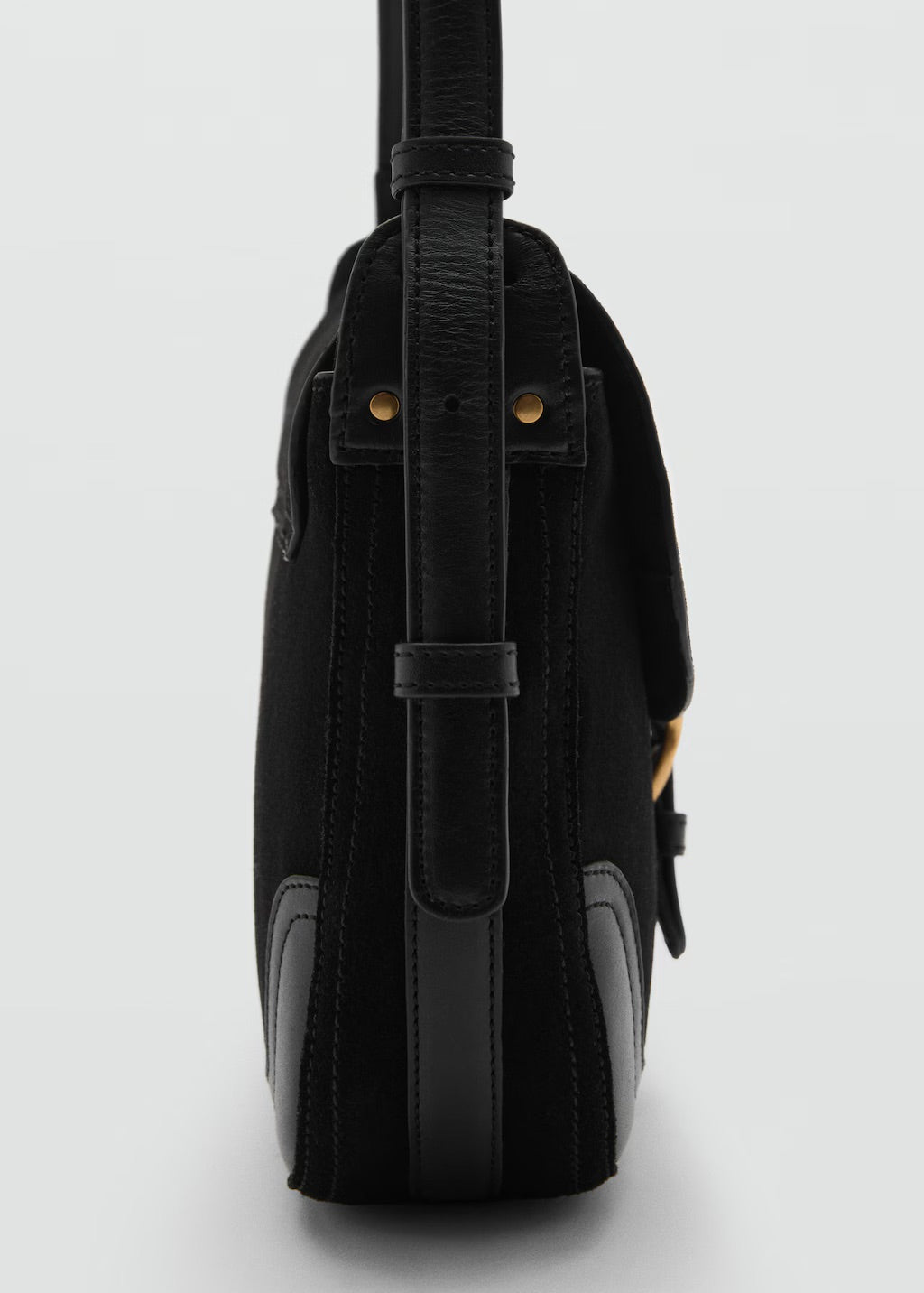 Bag, crossbody bag, leather, black
