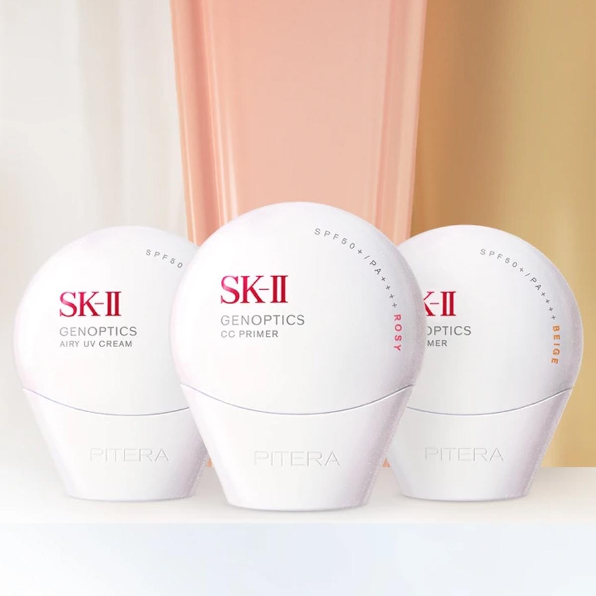SK-II Genoptics CC Primer SPF50 PA++++ 1.06oz (30g), Rosy