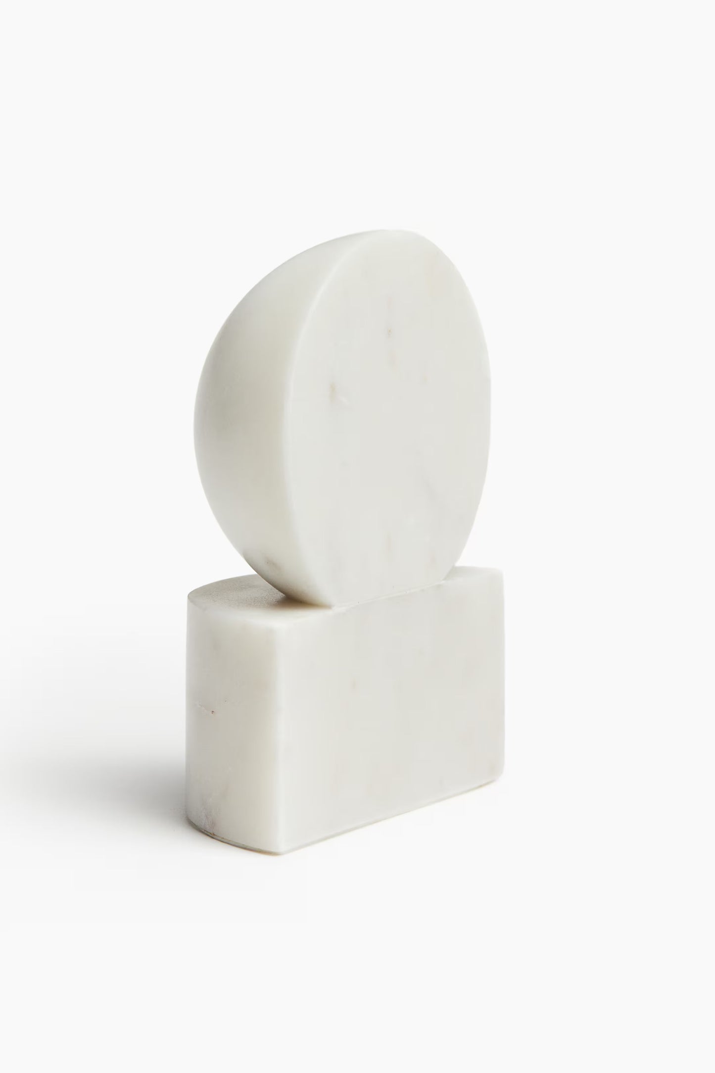 Bookend, marble, geometric shape