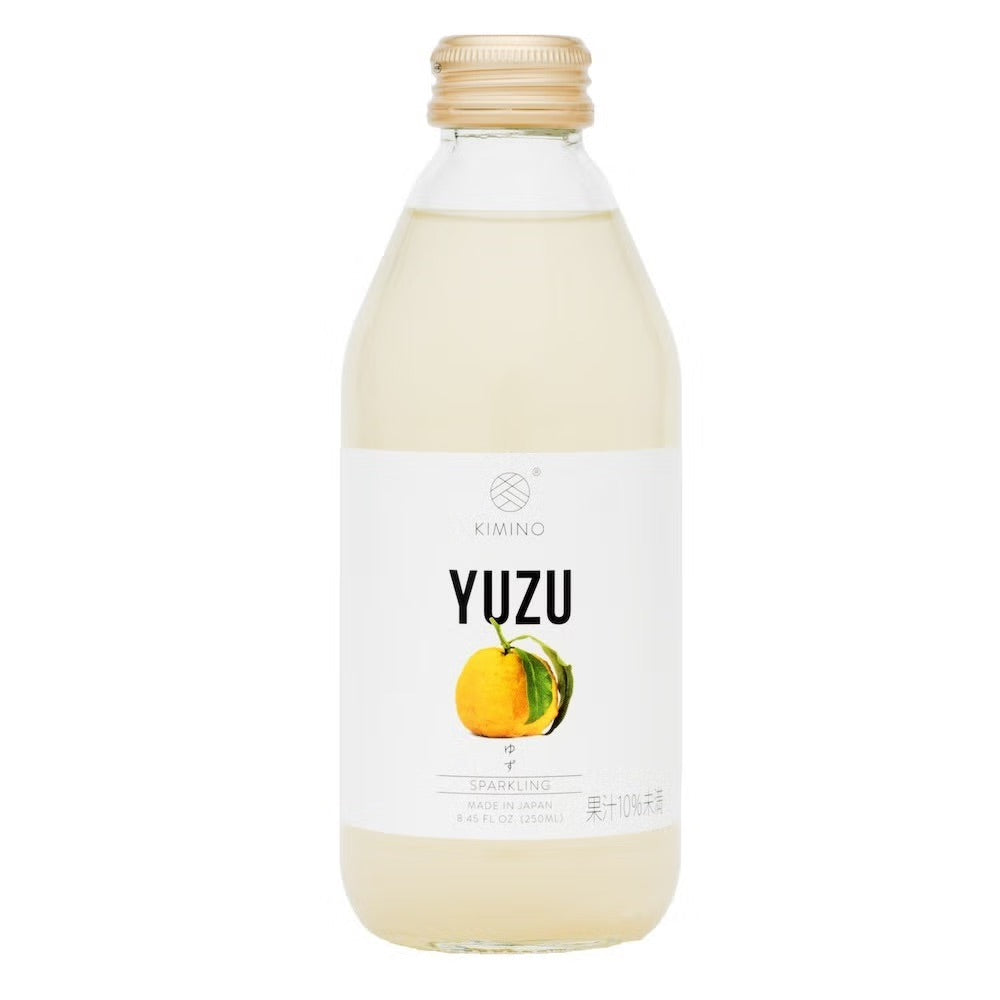 Soda, Kimino sparkling juice, yuzu, 8.45oz, pack of 2