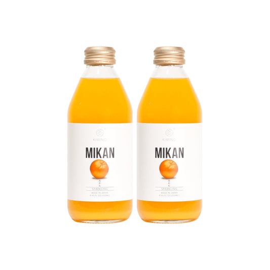 Soda, Kimino sparkling juice, mikan orange, 8.45oz, pack of 2