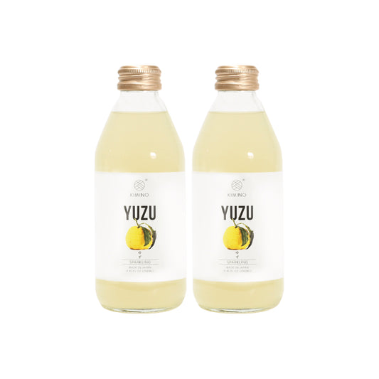 Soda, Kimino sparkling juice, yuzu, 8.45oz, pack of 2