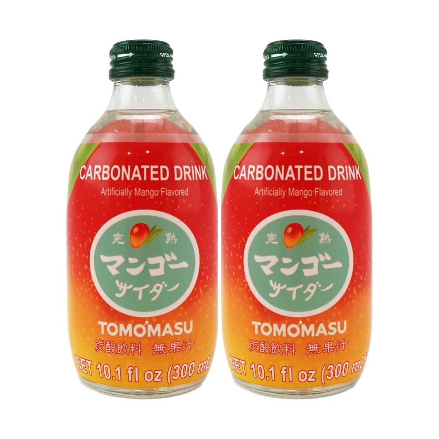 Soda, Tomomasu mango soda 300ml, pack of 2