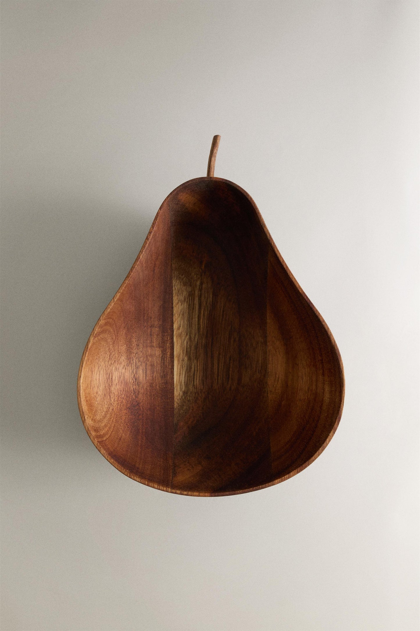 Decorative bowl, acacia wood mini bowl, pear