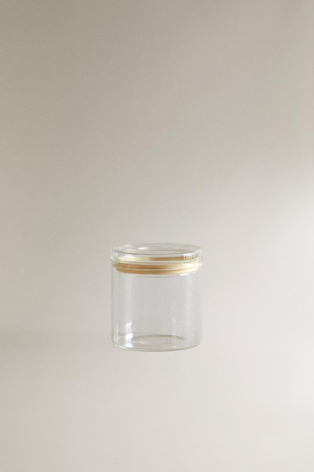 Storage, kitchen jar, borosilicate glass