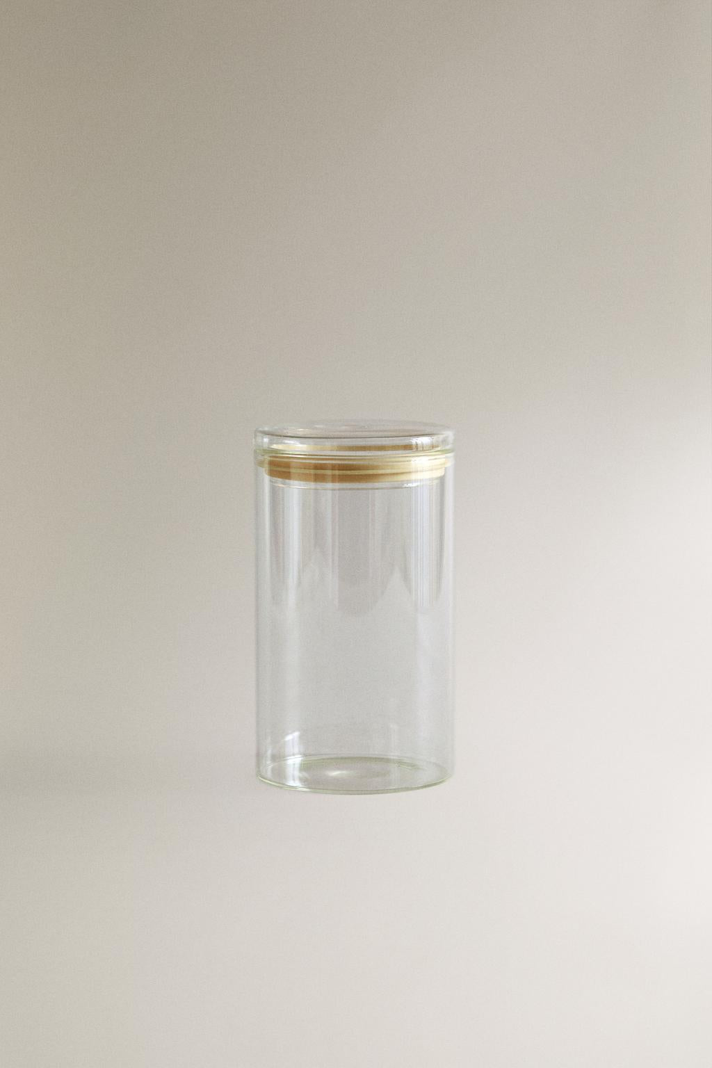 Storage, kitchen jar, borosilicate glass