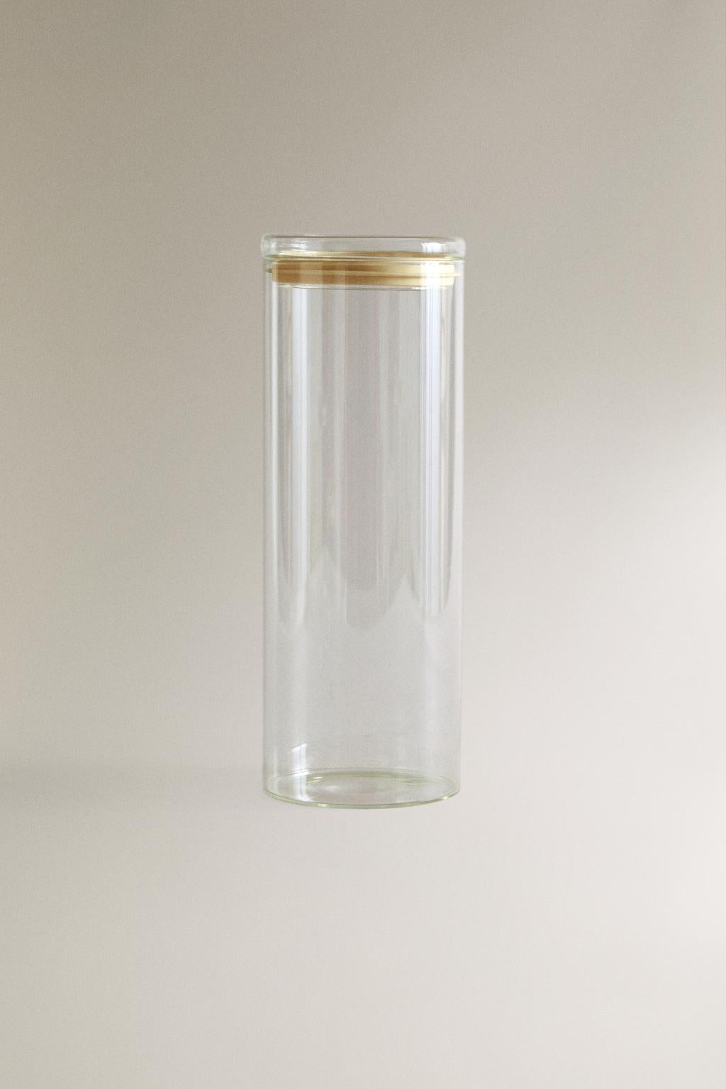 Storage, kitchen jar, borosilicate glass