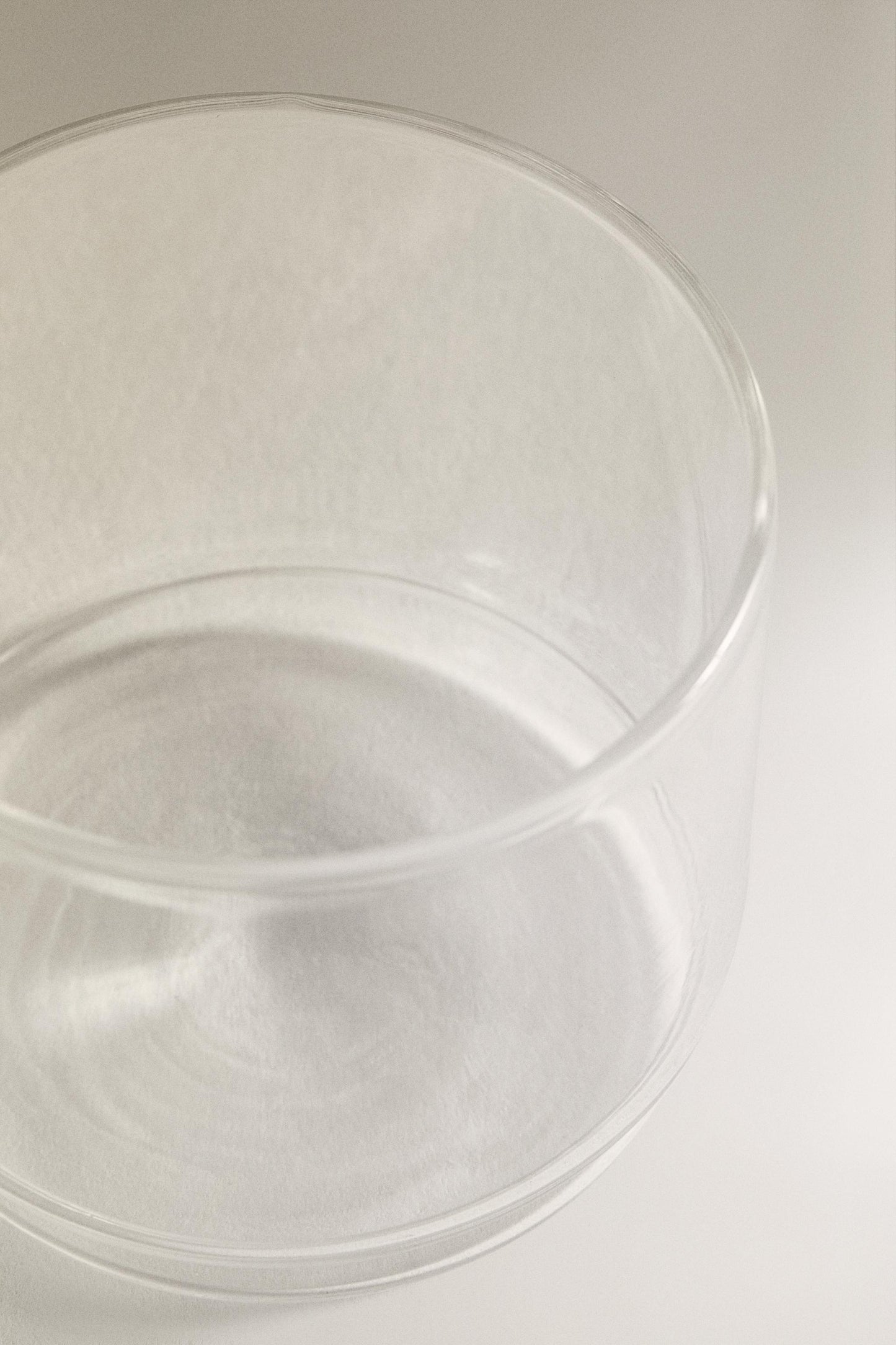 Drinkware, mug, borosilicate glass, with metal stand
