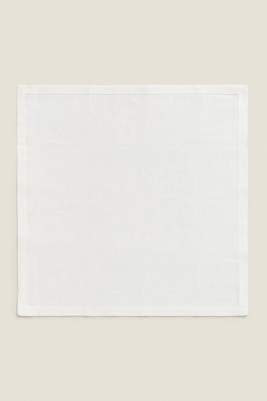 Napkin, linen, 19.5 in, plain